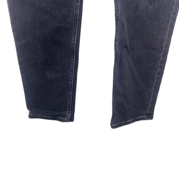 EVERLANE The Cheeky Jean Tumbled Black size 26x 28.5” - Picture 6 of 16